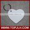 High quality DIY printable Sublimation MDF Keychain