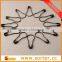 Online Shipping Black Color Pear Safety pin in Bulk bulb shape hangtag safety pin