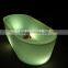 Modern popular rechargeable led lighting bathtub, led ice bucket