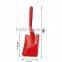 different types of spade head gravel waide snow shovel blades/snow auger shovel/snow shovel