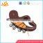 Wholesale pretty wooden hand clapper toy kids preschool music toy wooden hand clapper W07I039