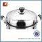 STAINLESS STEEL COOKWARE 2 LAYER STEAM POT