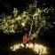 Home indoor outdoor decoration copper string light merry christmas wedding warm white fairy firefly string light set