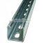 The competitive price of c section galvanised channel steel