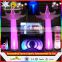 custom inflatable light tower inflatable color lighting Cone column for the party
