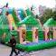 customized PVC inflatable dry silde , high safety grade commercial tall slide