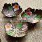 2017 ex-factory coconut shell saucer/little plate for wholesale