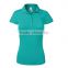 custom cotton polyster blend polo shirt wholesale for america women summer plus size polo t-shirt with embroidered logo