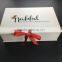 Paperboard Large Dress Box Red Bow Holiday Gift