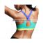 Wholesale Quick Dry Blank Mesh Yoga Sports Bra Custom With Racerback Style