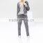 personalized woman knitted slim sweat pants joggers low price