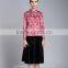 Spring-Summer Season Ladies Length Sleeve Printing Shirt Blouse