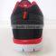 Fashionable black color high quality mens shoes with EVA outsole