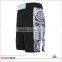 100% polyester training wear stretch side panel mens fight mma shorts