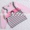 Baby girls stripe knitted pullover sweater