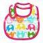 Absorbable eco-friend cotton baby bibs printing for promotion