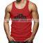  china printing cotton wholesale mens custom gym stringer vest