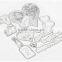 DIY Crafting Scrapbooking / transparent PVC stamp rubber stamp