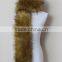 faux fur scarf/artificial fox fur girls scraf/2016 fashion fake raccoon fur scarf
