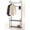 Expandable Single-Rod Clothes Hanger Rack