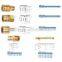 ZJ-MC brass mold line pneumatic quick coupling