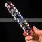 Color Quartz Crystal Penis Glass Dildo Female Masturbation Device Adult Couples Supplies 170mm