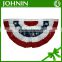 1 dollar outdoor Custom Printed 4th of July decoration Poly patriotic Pleated Fan