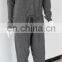 wholesale luxurious style women 100% pure cashmere jumpsuit