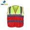 High visibility custom reflective en1150 pink vest