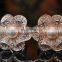 Korean Newfashioned Full Rhinestone Flower Scarf Buckle With Three Rings