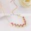 Women Choker Necklace Silver Jewelry 9 Rhinestone Crystal Necklace FemaleChain Necklace