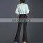 Women Luxury Stretch Bootcut Pants Slim Lady's Classic Office Trousers Black