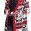 High Quality Women Oversized Colorful Buttons Knit Deer Pattern Christmas Ugly Long Cardigan Sweater
