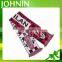 High Quality Logo Printed Acrylic Knitted Jacquard soccer fans scarf