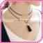 fashion layer ladies tassel necklace black necklace creative national necklace