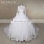 Luxury lace beaded new muslim bridal ball gown wedding dress with long sleeves