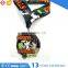 Advertising Sports Event Enamel Coated Christmas Medal Glow in Dark