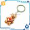 Decoration Gift 3D Bear Shaped Roma Souvenir Metal Keychain Makers
