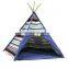 Cotton Canvas Pop up kids play teepee tent