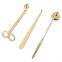4 Colours Luxury Stainless Steel Candle Wick Trimmer / Wick Snuffer / Wick Dipper Set