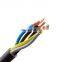 cable copper conductor PVC flexible 2 3 5 core power cable