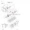 ZX450-3 travel motor cylinder assy 0820103, excavator spare parts,
