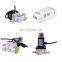 DN15 manual reset 1/2" / hose to hose / Aluminum alloy gas emergency shut off solenoid valves home Gas Leak Detector alarm DC9V