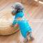 Dog Pet Winter Warm Clothes hoodie fur collar Overcoat four leg Down Jackets apparel