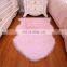 OEM shape faux artificial sheepskin fur rug