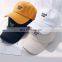 100% cotton Unstructured Embroidery Custom Dad Hat