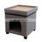 Reatai Cat Room Ottoman Dog Cage Indoors House Pet Animal Cages Carriers Fabric Foldable Pet House Ottoman
