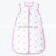 Amazon Hot Summer Printing Organic Cotton Muslin Baby Sleeping Bag