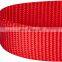 Red Color Nylon Adjustable Dog Collars Personalized Pet Collars
