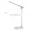 Flexible hotel led desk Reading Book light dimming lamp with usb charging port office desk foldable lamp touch control